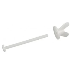Fixations Pour Abattant De WC - Noyon Et Thiebault - Vis Nylon 6 X 80 Mm - Tête Carrée 10 Mm