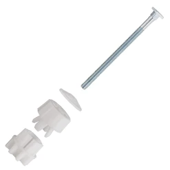 Fixations Pour Abattant De WC - Modèle Allibert - écrous Serrage Rapide - Noyon Et Thiebault