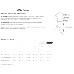 Diadora Utility Jean De Travail Femme Diadora Stone Plus Pantalon Bleu Délavé - Taille S -NORTH WAYS Boutique taille