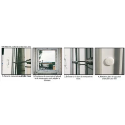 I.N.G. Fixations Vis Sans Tête Menuiseries PVC Filet 33mm 6 X 80mm Acier Trempé X100 -NORTH WAYS Boutique top roc pvc