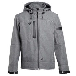 NORTH WAYS Veste Softshell Imperméable à Capuche Flores Gris Chiné M 1133 GRIS M