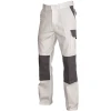 PBV Pantalon Blanc De Travail Typhon Poches Genouillères Blanc Gris - 4XL -NORTH WAYS Boutique visuelprincipal 1001177