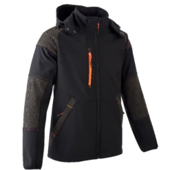 Veste Softshell Coverguard Yuki II Noire Et Orange - Taille M